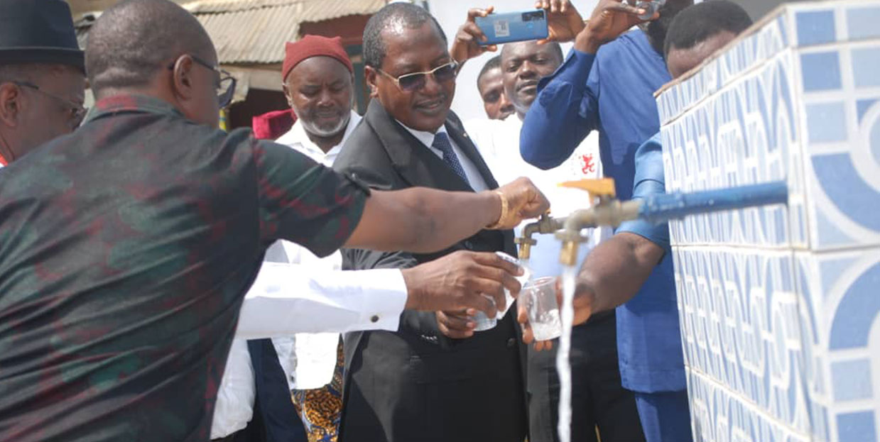 Boissons du Cameroun a offert un forage d'eau potable aux populations de la commune de Kumba 1er